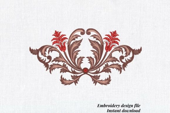 Floral Wedding Monogram: A Seasonal Embroidery Review