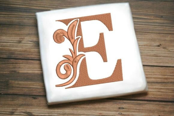 Flourished Leaf Monogram E: A Seasonal Embroidery Review for Holiday Sellers