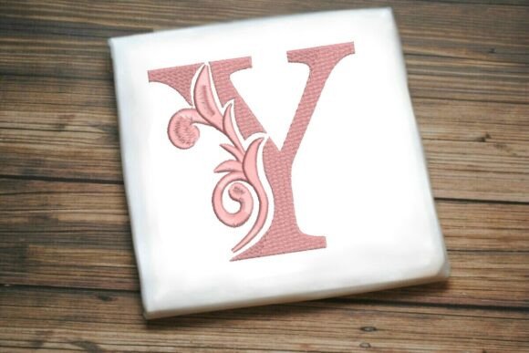 Flourished Leaf Monogram Y: A Designer’s Review for Boutique Apparel