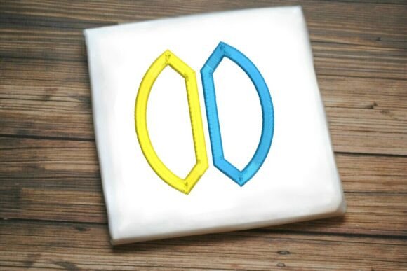 Geometric Split Letter Monogram O: A Sharp, Modern Touch for Custom Gift Embroidery