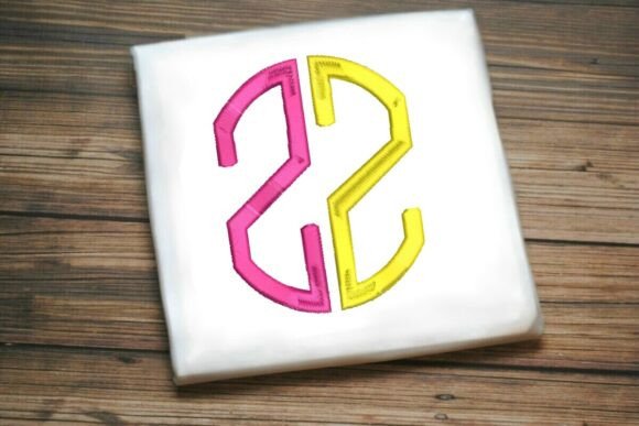 Geometric Split Letter Monogram Z: A Sharp, Stylish Choice for Personalized Embroidery