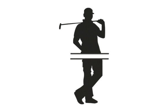 Golf Player Monogram: A Designer’s Take on Premium Sweatshirt Embroidery
