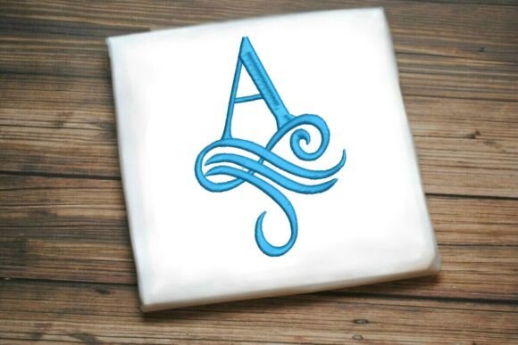 Oceanic Flourish Monogram A: A Sea-Inspired Embroidery Review