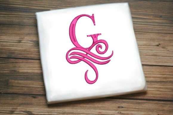 Oceanic Flourish Monogram G Review for Seasonal Embroidery