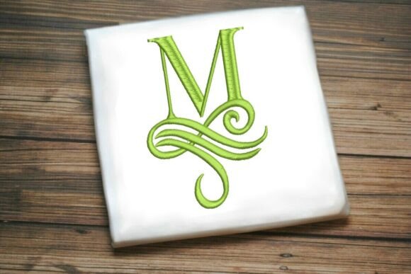 Oceanic Flourish Monogram M Review for Seasonal Embroidery Sellers