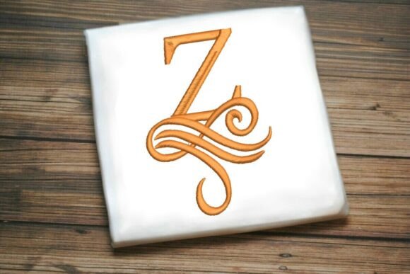 Oceanic Flourish Monogram Z Review for Real Embroidery Projects
