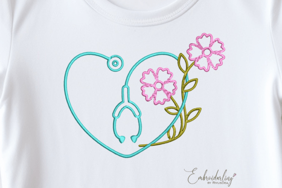 Stethoscope Heart Monogram: A Designer’s Honest Review for Boutique Sweatshirt Embroidery